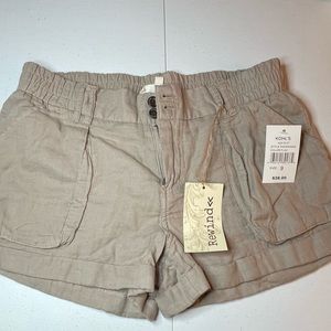 NWT Rewind Khaki Short Shorts